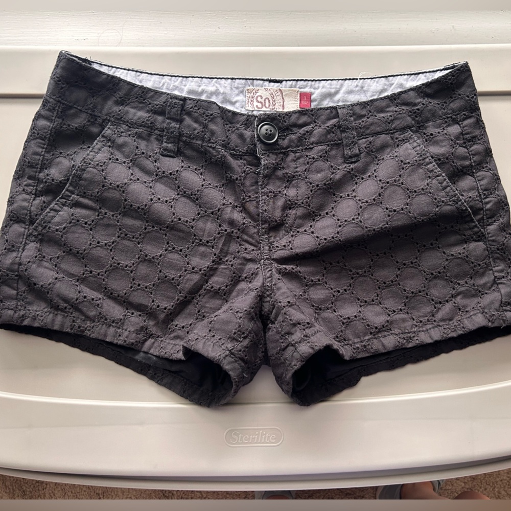 So Juniors Shorts Sz 3
